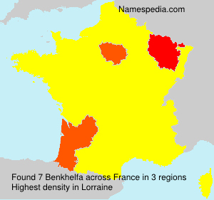Surname Benkhelfa in France Surname Benkhelfa in France