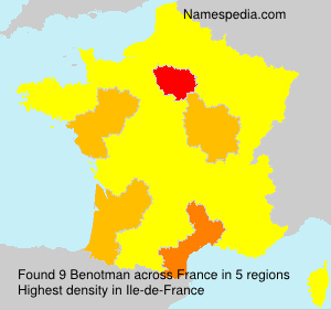 Surname Benotman in France Surname Benotman in France