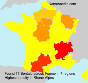 Surname Bentaib in France Surname Bentaib in France