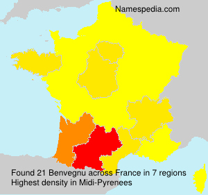 Surname Benvegnu in France Surname Benvegnu in France