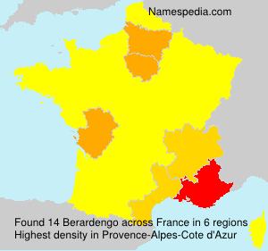 Surname Berardengo in France Surname Berardengo in France