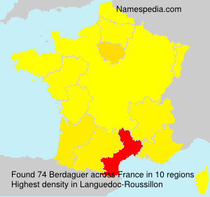 Surname Berdaguer in France Surname Berdaguer in France