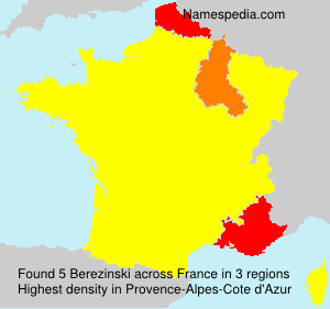 Surname Berezinski in France Surname Berezinski in France