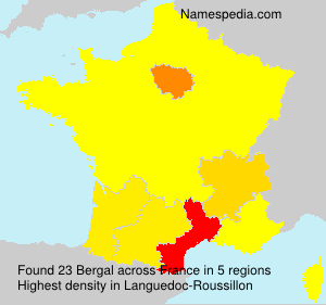 Surname Bergal in France Surname Bergal in France