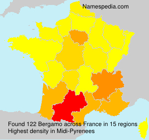 Surname Bergamo in France Surname Bergamo in France