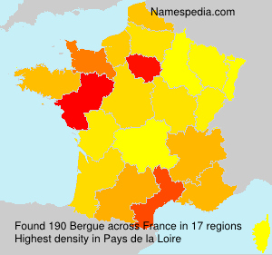Surname Bergue in France Surname Bergue in France
