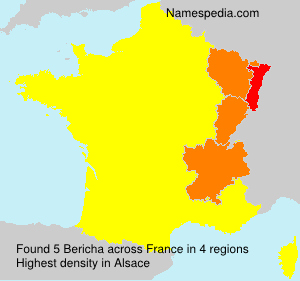 Surname Bericha in France Surname Bericha in France