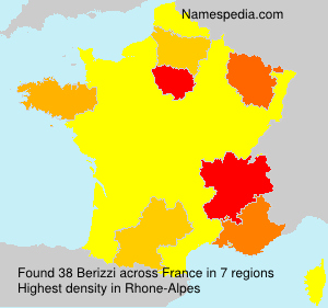 Surname Berizzi in France Surname Berizzi in France