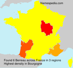 Surname Berreau in France Surname Berreau in France