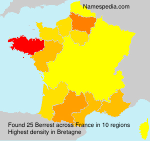 Surname Berrest in France Surname Berrest in France