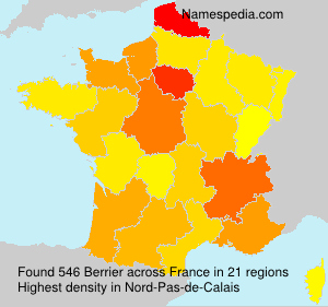Berrier Namensbedeutung Und Herkunft