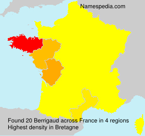 Surname Berrigaud in France Surname Berrigaud in France