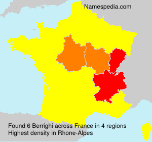 Surname Berrighi in France Surname Berrighi in France