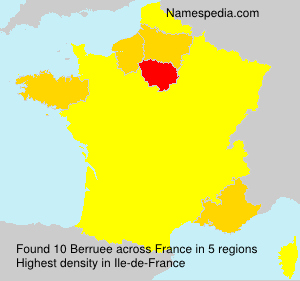 Surname Berruee in France Surname Berruee in France