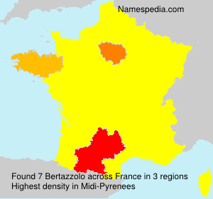 Surname Bertazzolo in France Surname Bertazzolo in France