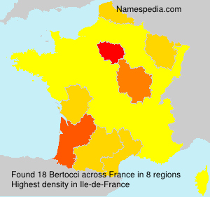 Surname Bertocci in France Surname Bertocci in France