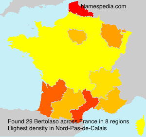 Surname Bertolaso in France Surname Bertolaso in France