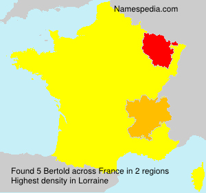 Surname Bertold in France Surname Bertold in France