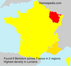 Surname Bertoloni in France Surname Bertoloni in France