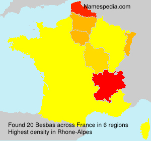 Surname Besbas in France Surname Besbas in France