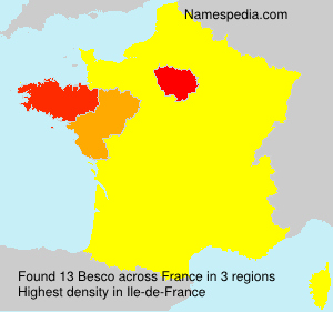 Surname Besco in France Surname Besco in France