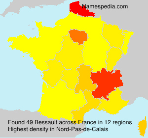 Surname Bessault in France Surname Bessault in France