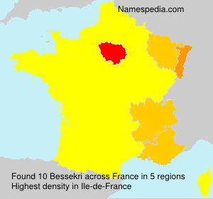 Surname Bessekri in France Surname Bessekri in France