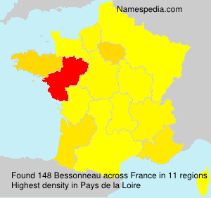 Surname Bessonneau in France Surname Bessonneau in France