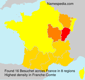 Surname Besuchet in France Surname Besuchet in France