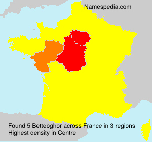 Surname Bettebghor in France Surname Bettebghor in France