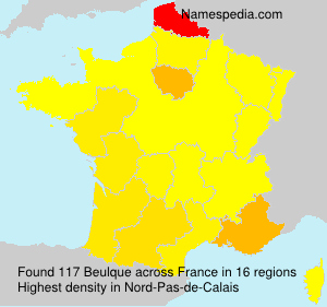 Surname Beulque in France Surname Beulque in France