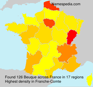 Surname Beuque in France Surname Beuque in France