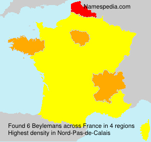 Surname Beylemans in France Surname Beylemans in France