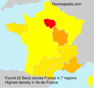 Surname Beziz in France Surname Beziz in France