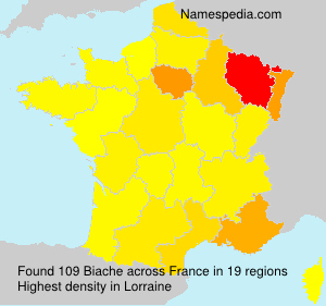 Surname Biache in France Surname Biache in France
