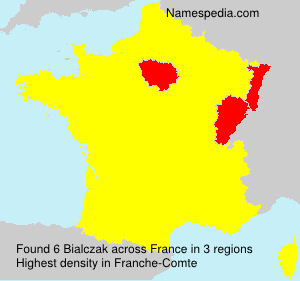 Surname Bialczak in France Surname Bialczak in France
