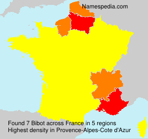Surname Bibot in France Surname Bibot in France