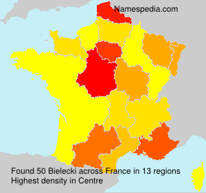 Surname Bielecki in France Surname Bielecki in France