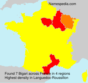 Surname Bigari in France Surname Bigari in France