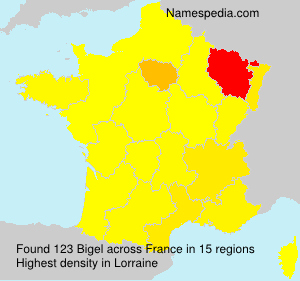 Surname Bigel in France Surname Bigel in France