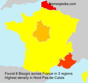 Surname Bisogni in France Surname Bisogni in France