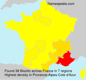 Surname Bisotto in France Surname Bisotto in France