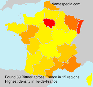 Surname Bittner in France Surname Bittner in France