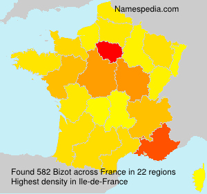 Surname Bizot in France Surname Bizot in France