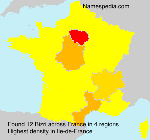 Surname Bizri in France Surname Bizri in France