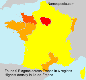 Surname Blagnac in France Surname Blagnac in France