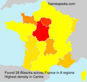 Surname Blaszka in France Surname Blaszka in France