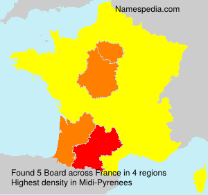 Surname Board in France Surname Board in France