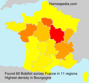 Surname Bobillot in France Surname Bobillot in France