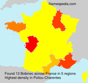 Surname Bobinec in France Surname Bobinec in France